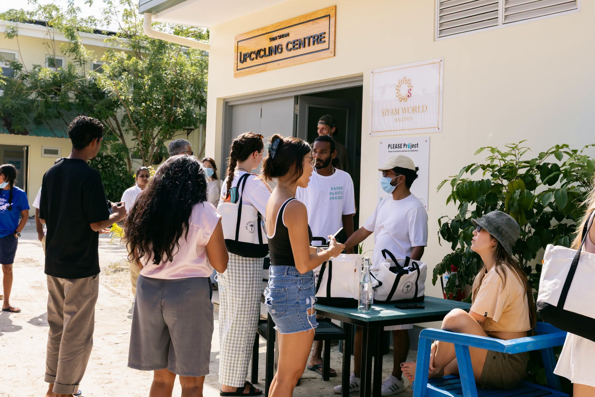 Siyam World's upcycling centre tour