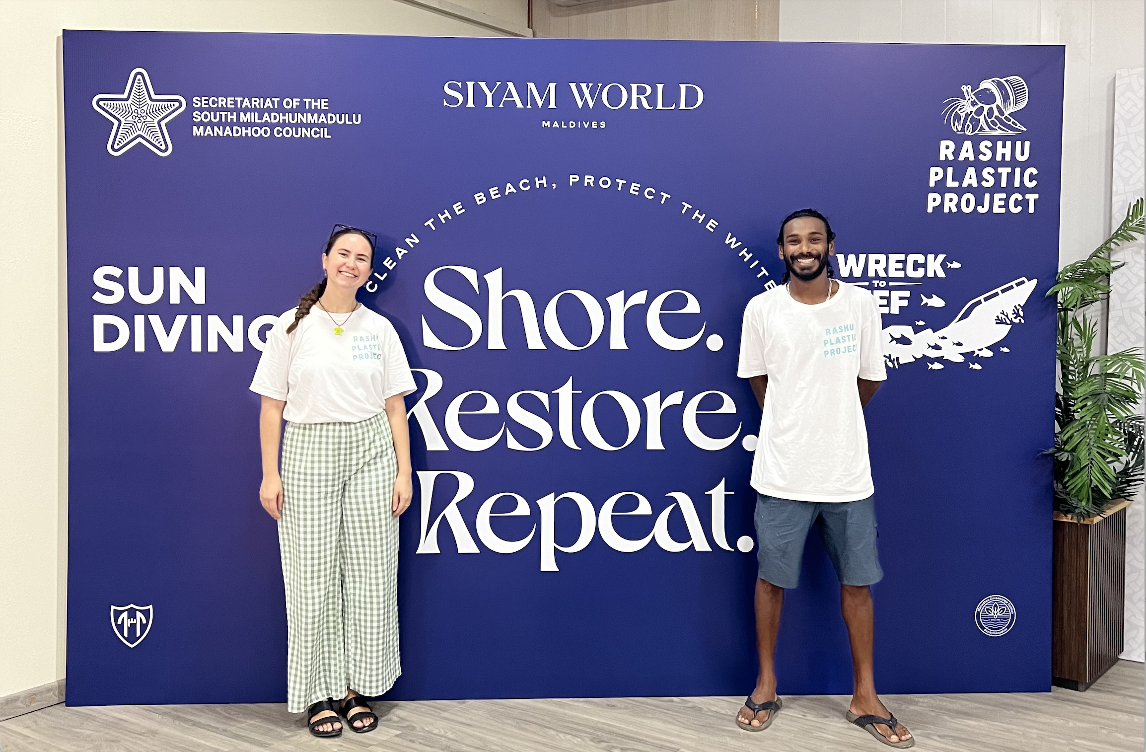 Educational session on plastic pollution in Manadhoo